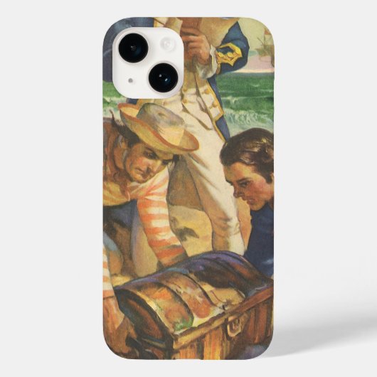 宝島 ヴィンテージ童話 海賊 Case-Mate iPhoneケース (裏面)