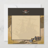 宝捜しの招待状 招待状 (正面)