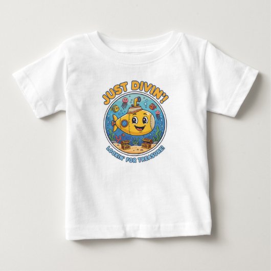 宝探しだ!トレジャーハントへGO! ベビーTシャツ (正面)