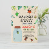 宝探し バグパーティーの招待状 招待状 (スタンド正面)