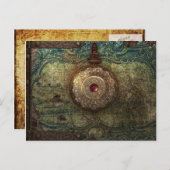 宝札を見つけた ポストカード (正面/裏面)