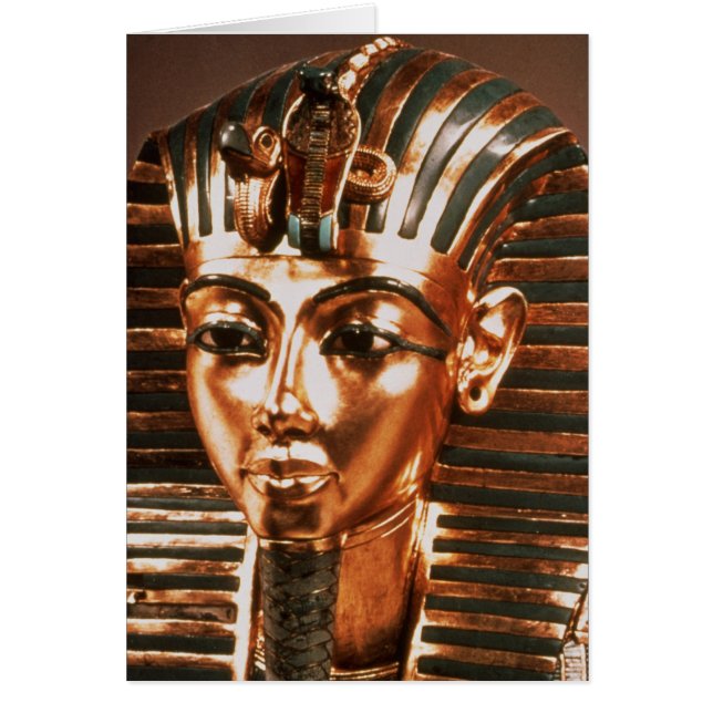 宝物からの金ゴールドのマスク、の (正面)