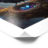 宝物の巣を持つジャクダウ フォトプリント            (角)