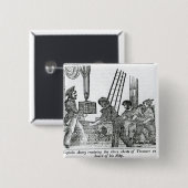 宝物の3個の箱を受け取っているAvery大尉 缶バッジ (正面&裏面)