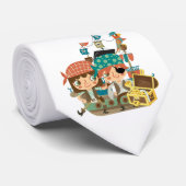 宝物を持つ海賊 ネクタイ (ロール)