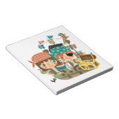 宝物を持つ海賊 ノートパッド (アングル)