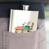 宝物を持つ海賊 フラスク (インサイチュ)