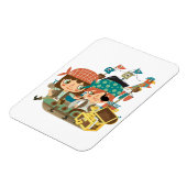 宝物を持つ海賊 マグネット (左側)