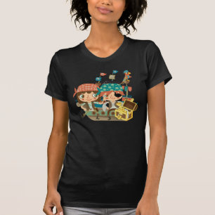 宝物を持つ海賊 Tシャツ