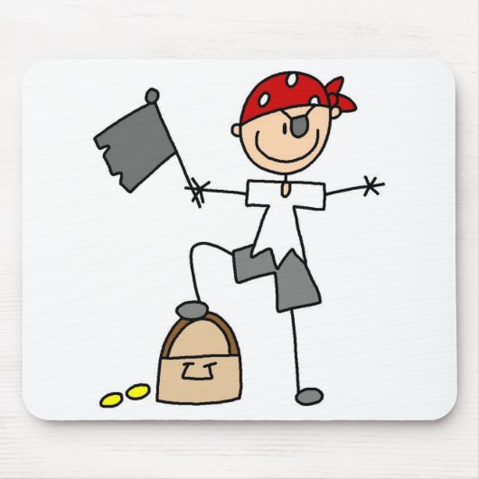 宝物マウスパッドの海賊 マウスパッド (正面)