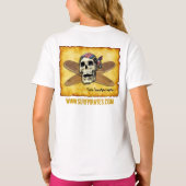 宝物地図のワイシャツ Tシャツ (裏面)