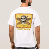 宝物地図のワイシャツ Tシャツ (裏面)