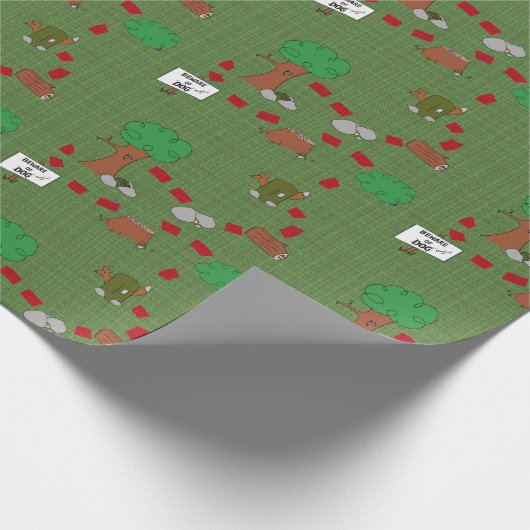 宝物地図の貯蔵 ラッピングペーパー (角)