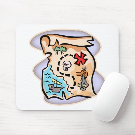 宝物地図 マウスパッド (マウス)