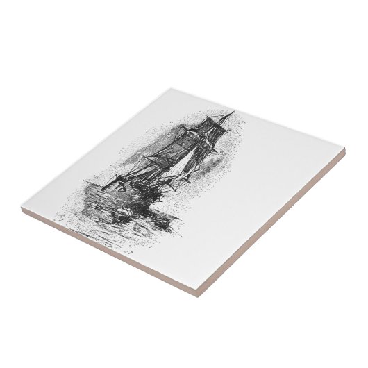 宝物島の海賊船 タイル (側面)