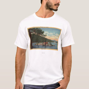 宝物島の眺め Tシャツ