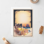 宝物島の© ノートカード (正面/裏面インサイチュ)