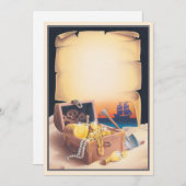 宝物島の© ノートカード (正面/裏面)