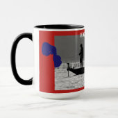 宝物島を離れて低音の採取 マグカップ (左)