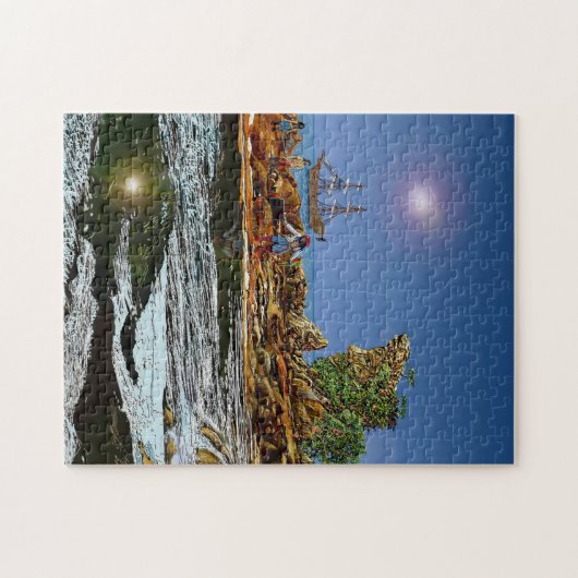 宝物島 ジグソーパズル (横)