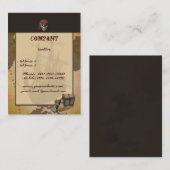 宝物狩り-スカル – 名刺 (正面/裏面)