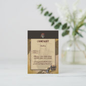 宝物狩り-スカル – 名刺 (スタンド正面)