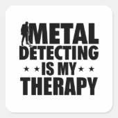 宝物用ハンター金属検出器 |ゴンドラの贈り物 スクエアシール (正面)