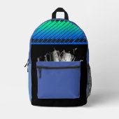 宝物 プリントバックパック (正面)