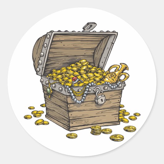 宝物 ラウンドシール (正面)