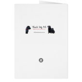 宝物 – Black Dog Art - Black Lab (裏面)