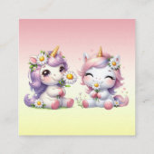 宝狩りパーティー2.5インチx 2.5インチ用の手がかりカード エンクロージャーカード (裏面)