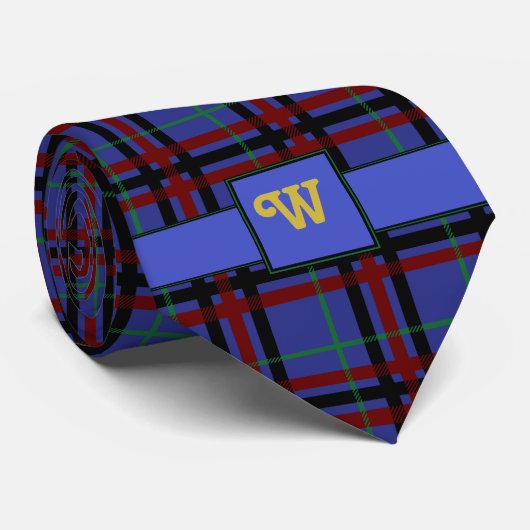 宝石ある調子を与えられた格子縞の人の首のタイ ネクタイ (ロール)