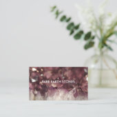 宝石および石の名刺 名刺 (スタンド正面)