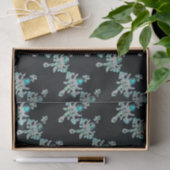 宝石できらめく飾られた切り離 薄葉紙 (ギフト)