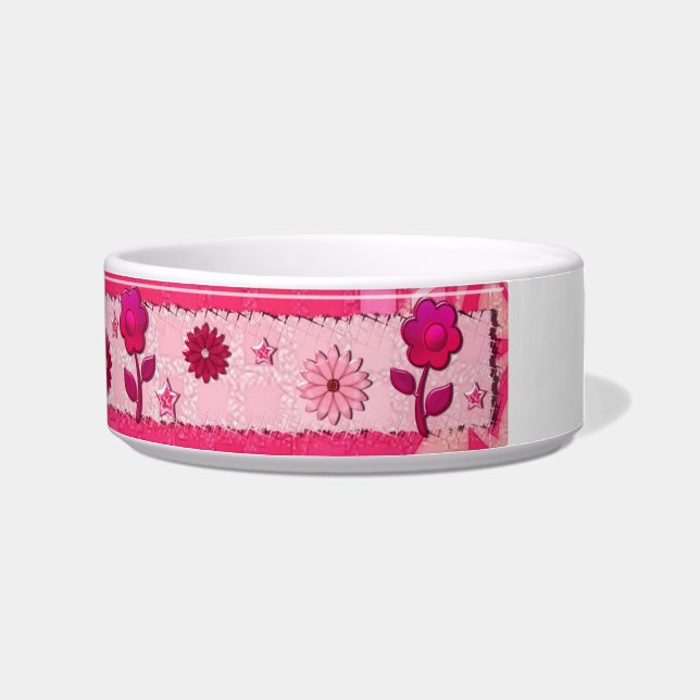 宝石でピンク遊ク ボウル (右)