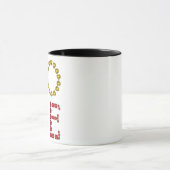 宝石で作られた愛 マグカップ (中央)