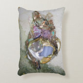 宝石で飾られたアクセント枕 アクセントクッション (正面(垂直))