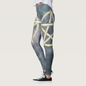 宝石で飾られたエンチャントメント：ダイヤモンドのペンタグラムのエレガンス レギンス (左)