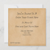 宝石で飾られたカスタムな新年のパーティの招待状 招待状 (裏面)