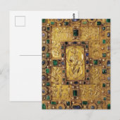宝石で飾られたカバー – Codex Aureus of St. Emmeram ポストカード (正面/裏面)
