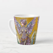 宝石で飾られたシュガープラムの妖精 カフェラテマグ (左アングル)