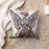 宝石で飾られたシュガープラムの妖精 クッション (ブランケット)