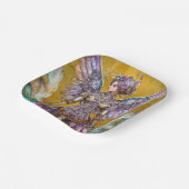 宝石で飾られたシュガープラムの妖精 ペーパープレート (傾斜あり)
