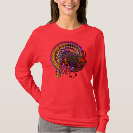 宝石で飾られたトルコ Tシャツ