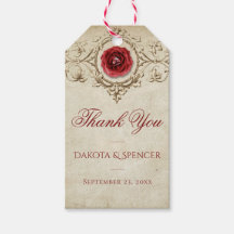 宝石で飾られたバラ |ヴィンテージグランジクリムゾン