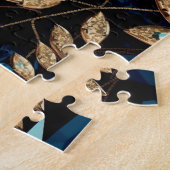 宝石で飾られたパズル ジグソーパズル (側面)