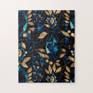 宝石で飾られたパズル ジグソーパズル