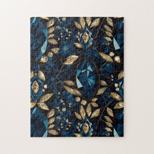 宝石で飾られたパズル ジグソーパズル (縦)