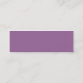 宝石で飾られたビクトリアンなパーラーCAT CALLING/CONTACT CRD スキニー名刺 (裏面)