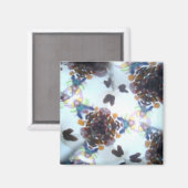 宝石で飾られた万華鏡15 マグネット (正面/裏面)